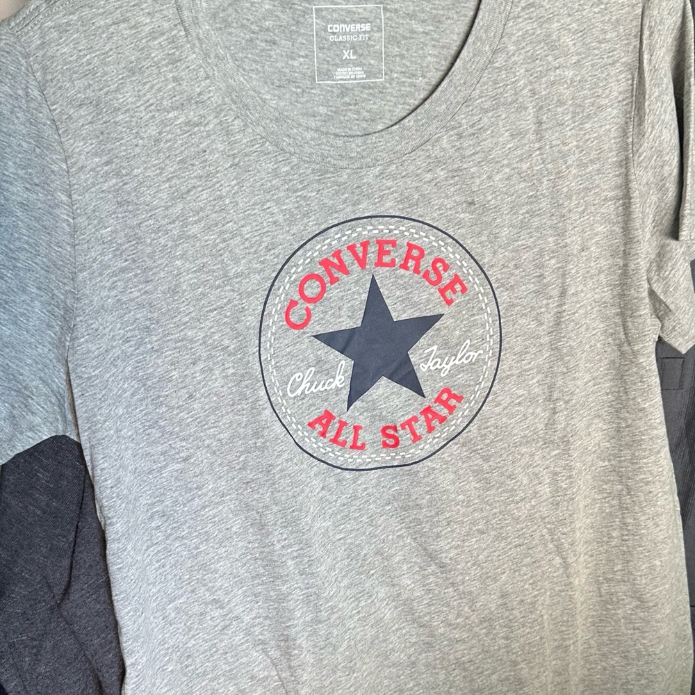 Converse All Star Ladies XL Tee CHUCK TAYLOR